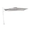 ohgreen Parasol|Zweefparasol Deluxe wit-licht grijs