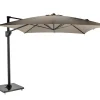 ohgreen Parasol|Zweefparasol Malaga antraciet-taupe