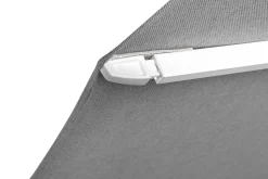 ohgreen Parasol|Zweefparasol Malaga wit-soft grijs