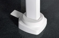 ohgreen Parasol|Zweefparasol Malaga wit-soft grijs