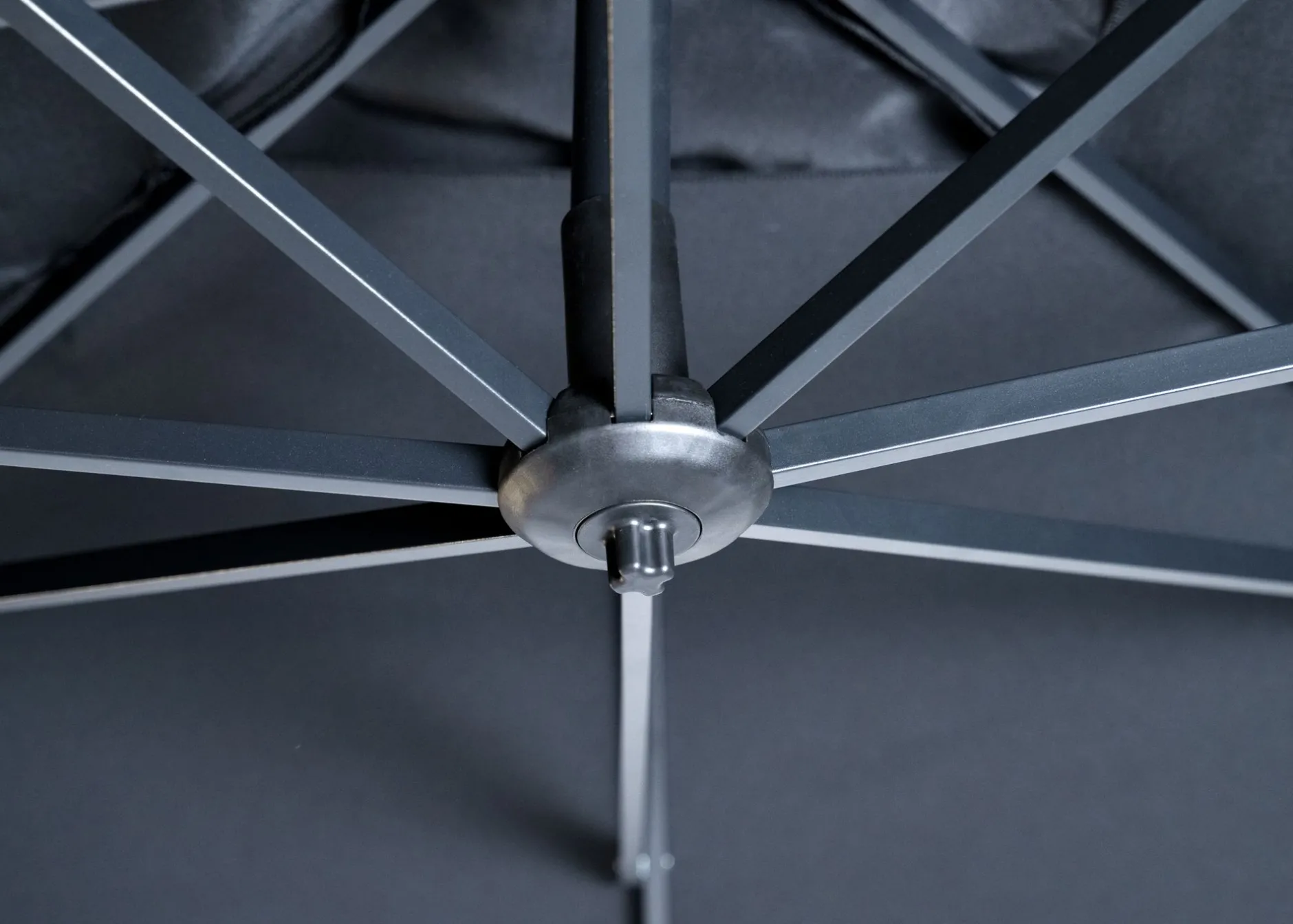 ohgreen Parasol|Zweefparasol Monterey antraciet-grijs